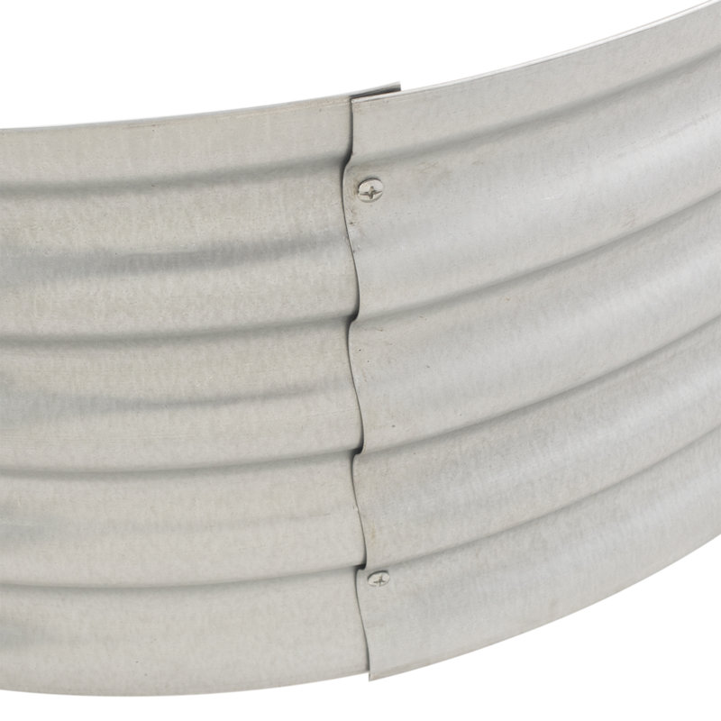 Pleasant Hearth Infinity Galvanized Fire Ring & Reviews Wayfair